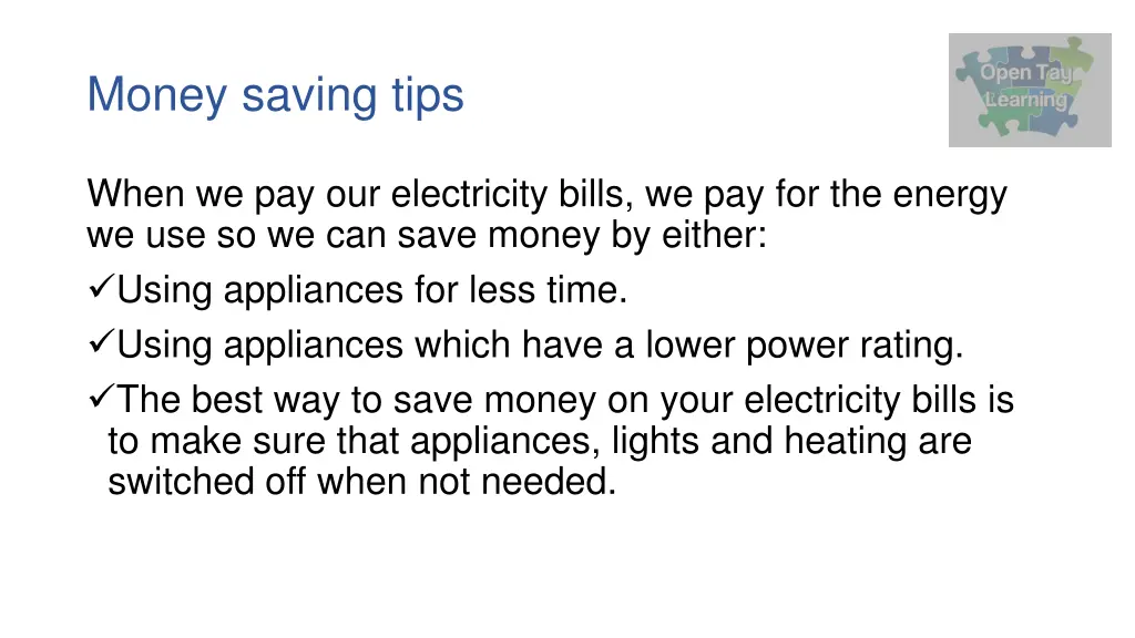 money saving tips