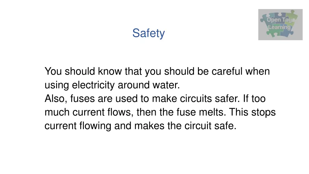 safety