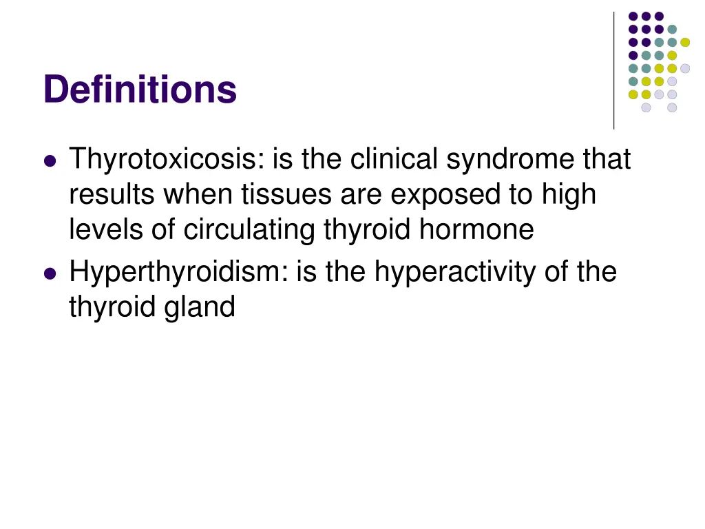 definitions