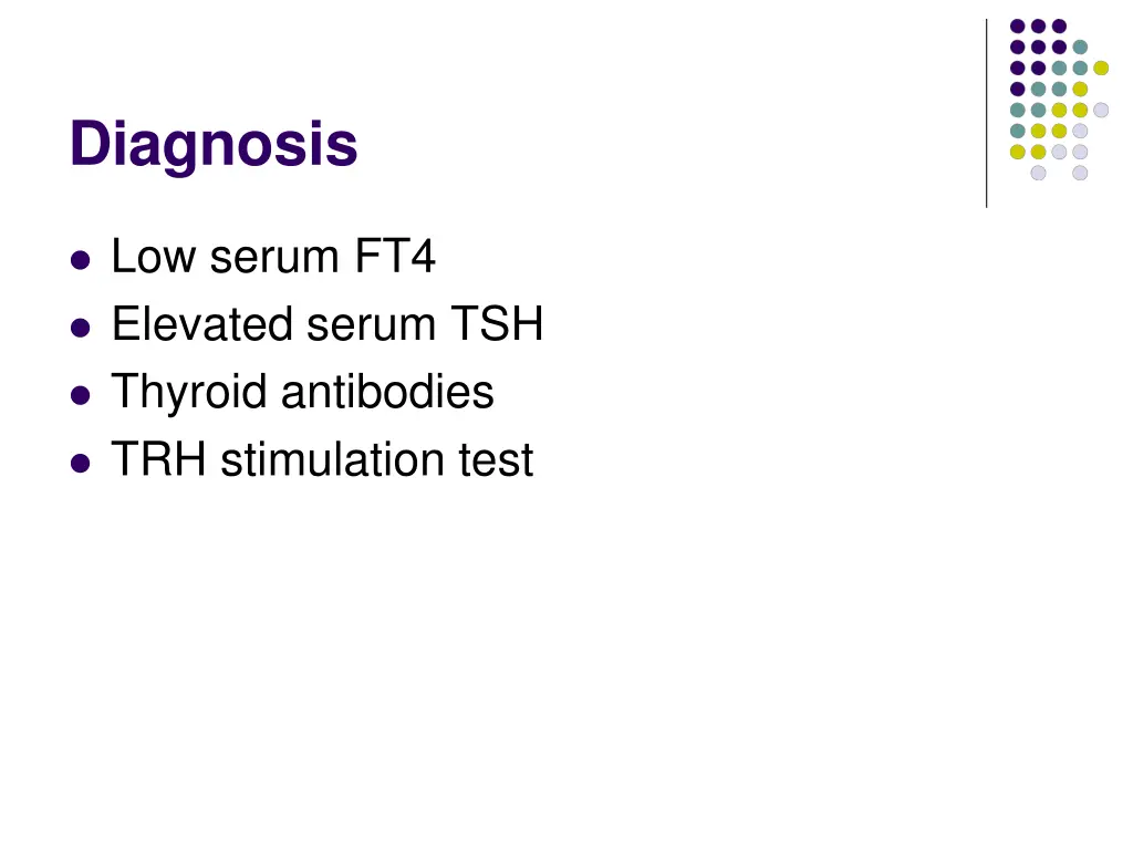 diagnosis
