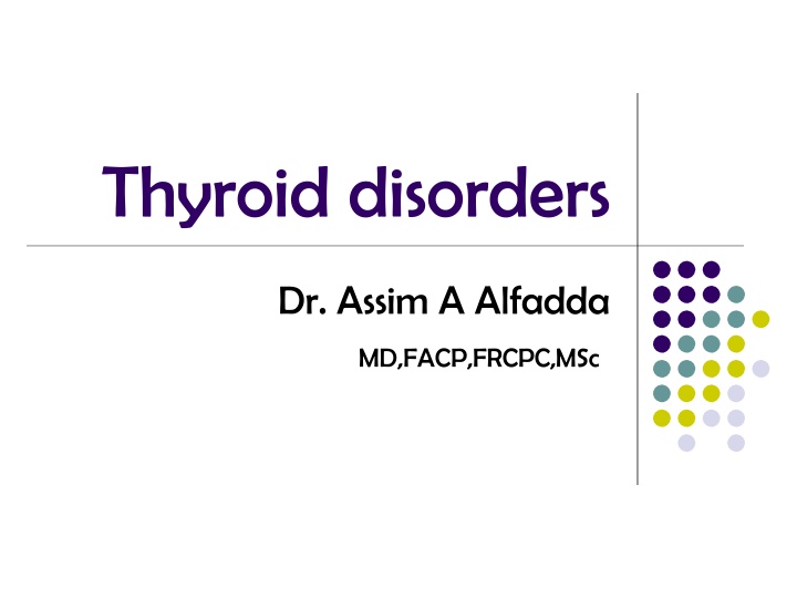 thyroid disorders