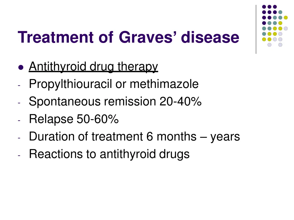 treatment of graves disease