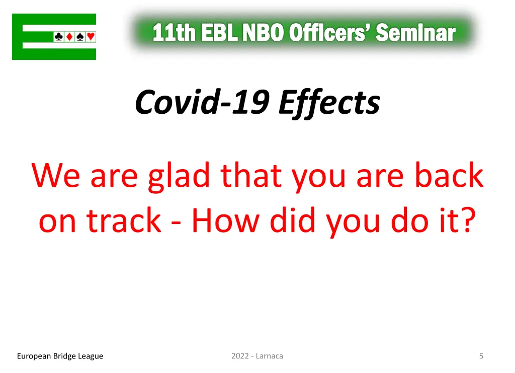 11th ebl nbo officers seminar 4