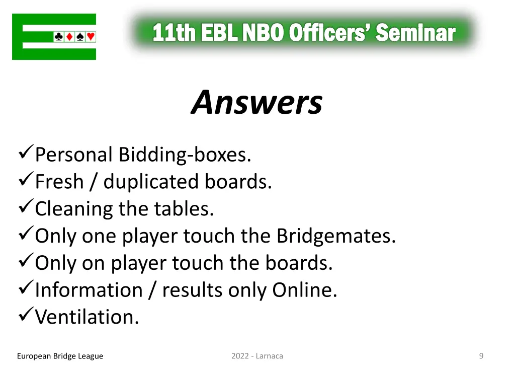 11th ebl nbo officers seminar 8