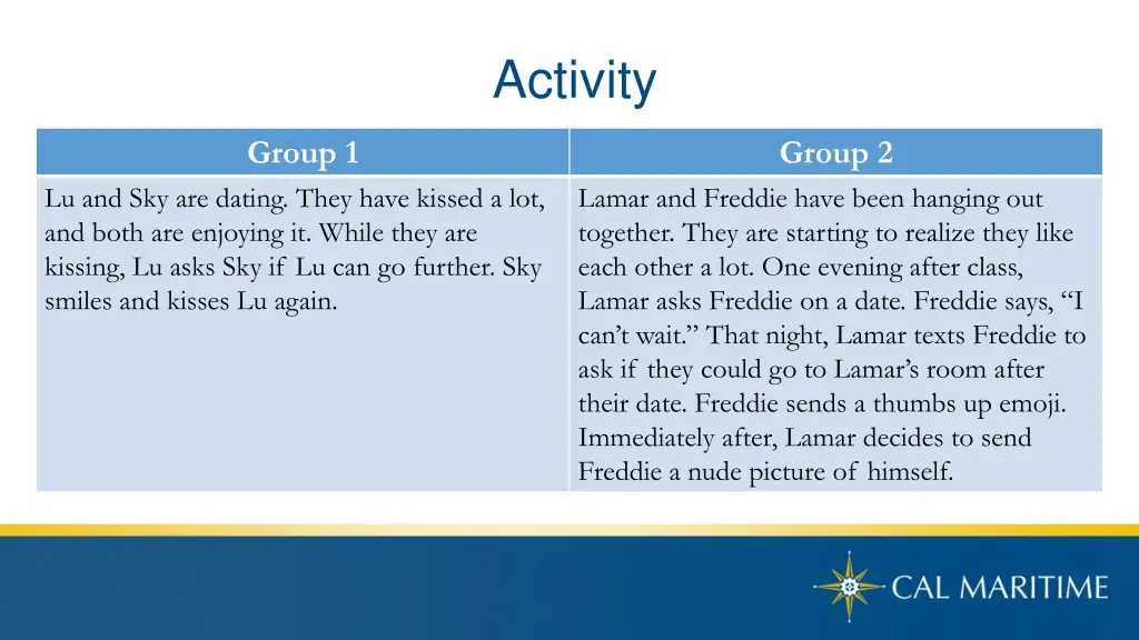 activity 2