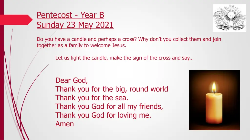 pentecost year b sunday 23 may 2021