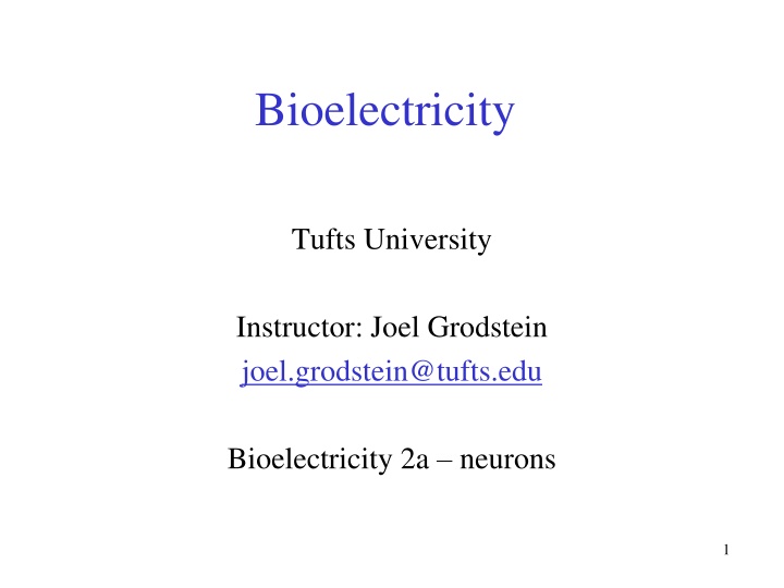 bioelectricity