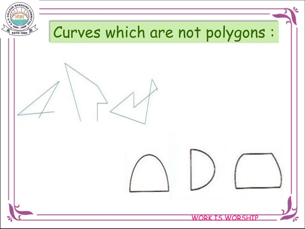 curves which are not polygons