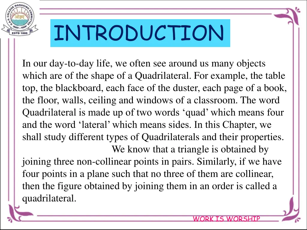 introduction