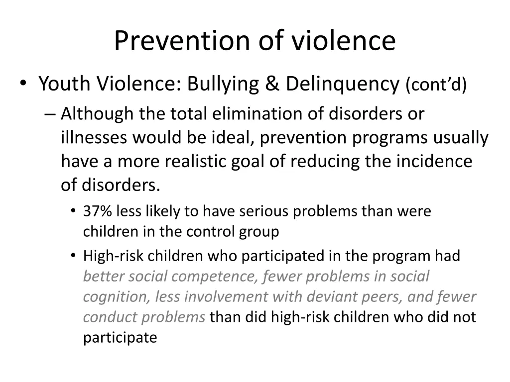 prevention of violence 3
