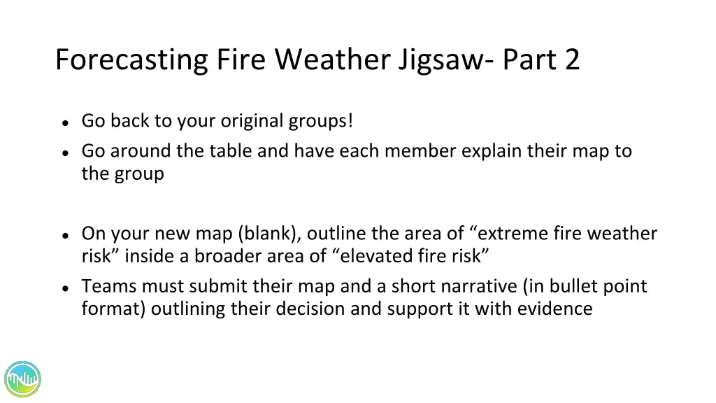 forecasting fire weather jigsaw part 2