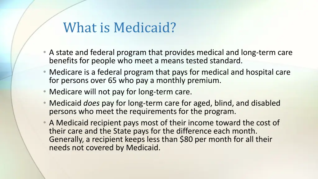 what is medicaid