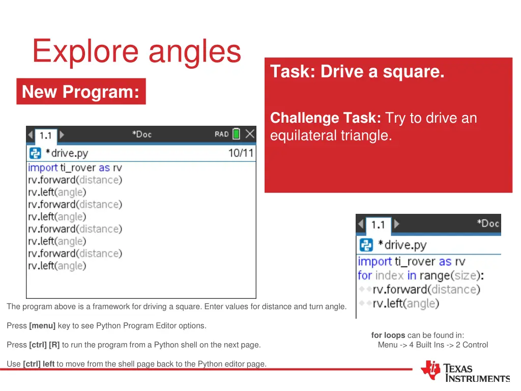 explore angles