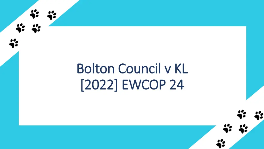 bolton council v kl bolton council v kl 2022