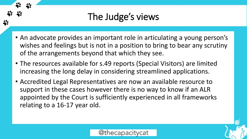 the judge s views the judge s views 2