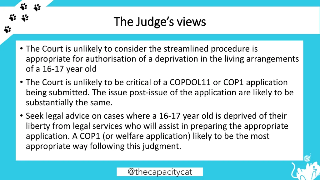 the judge s views the judge s views 4