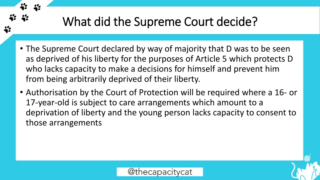 what did the supreme court decide what