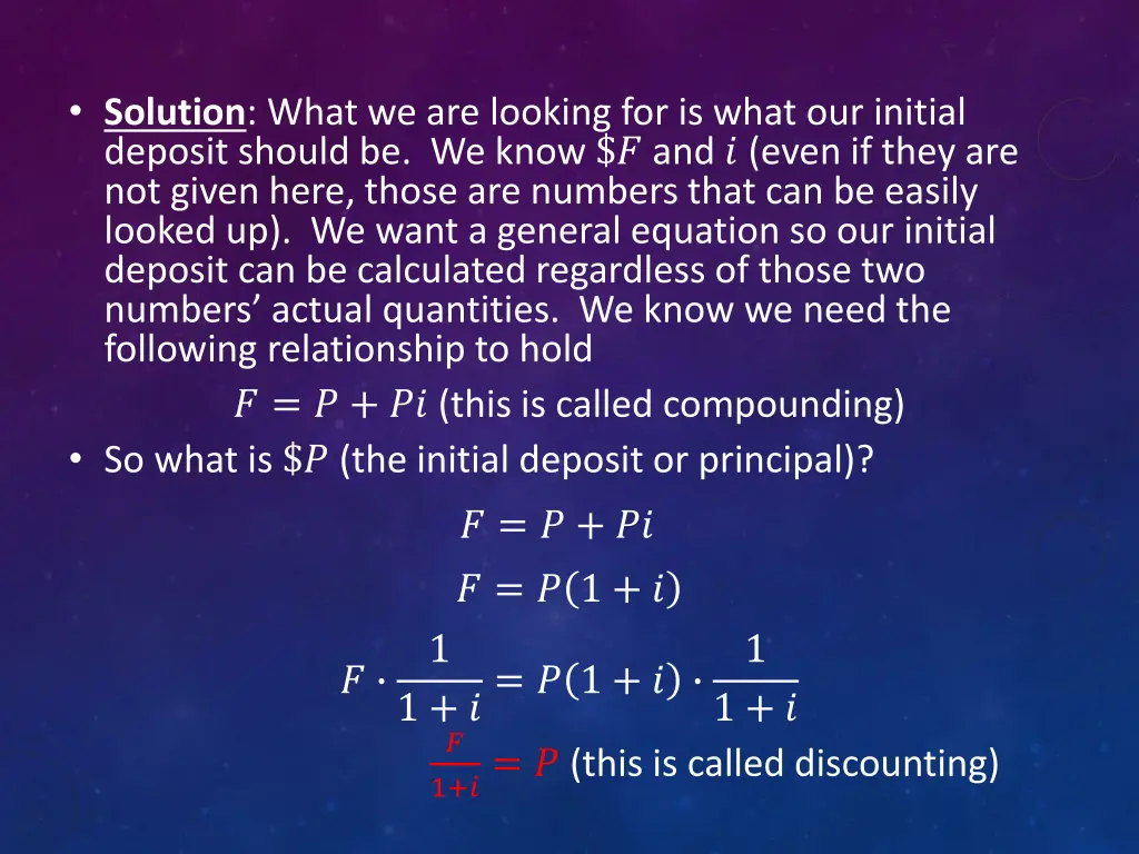 solution what we are looking for is what