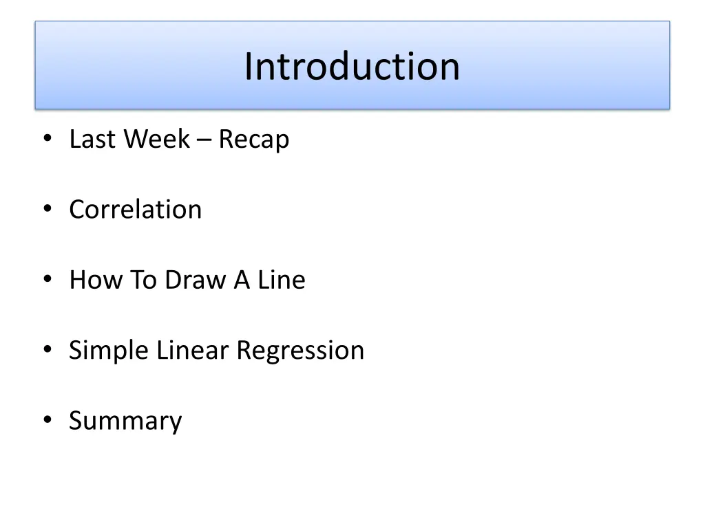 introduction