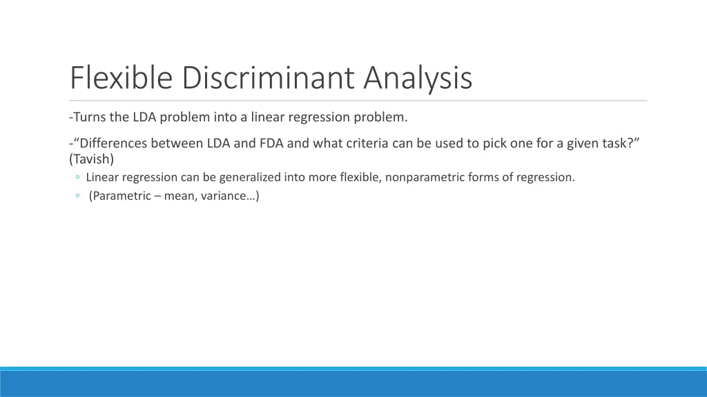 flexible discriminant analysis 3