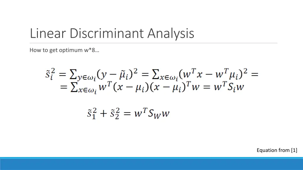 linear discriminant analysis 11