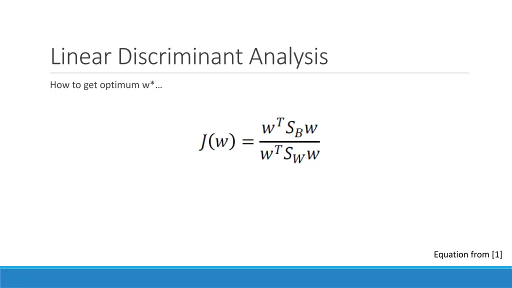 linear discriminant analysis 14