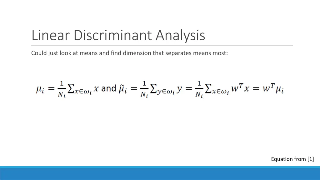 linear discriminant analysis 2