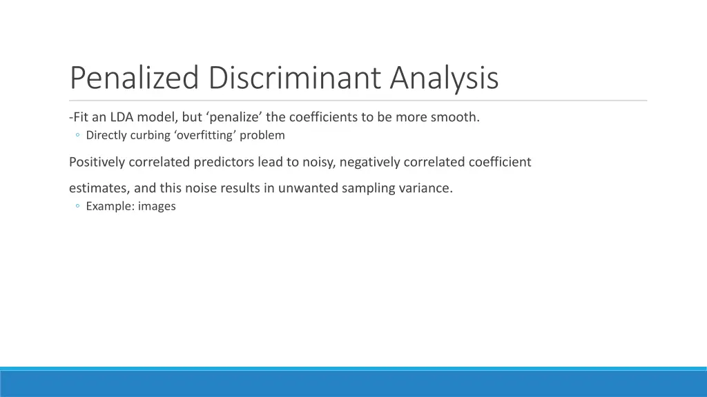 penalized discriminant analysis 2