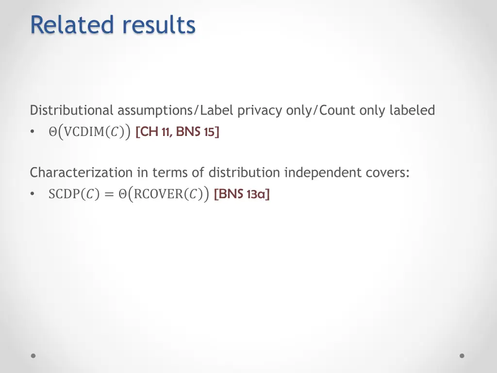 related results