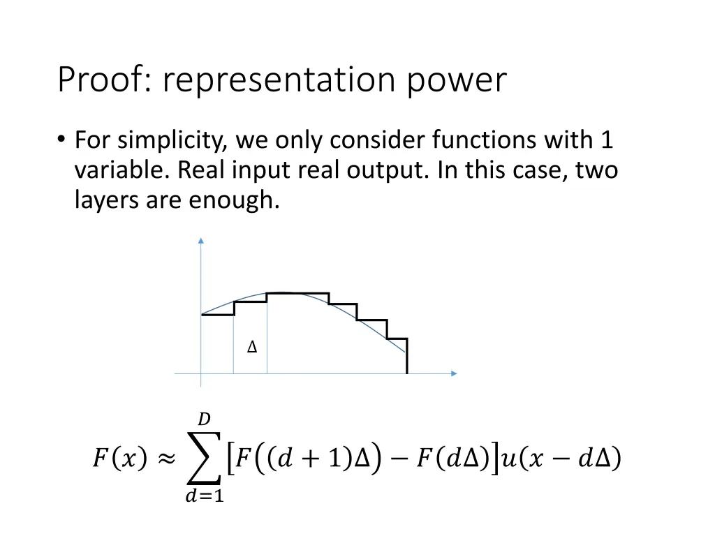 proof representation power