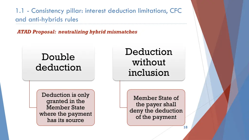 1 1 consistency pillar interest deduction 9