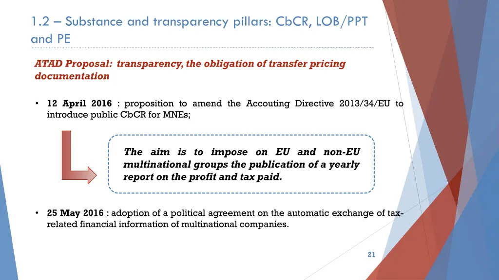 1 2 substance and transparency pillars cbcr 2