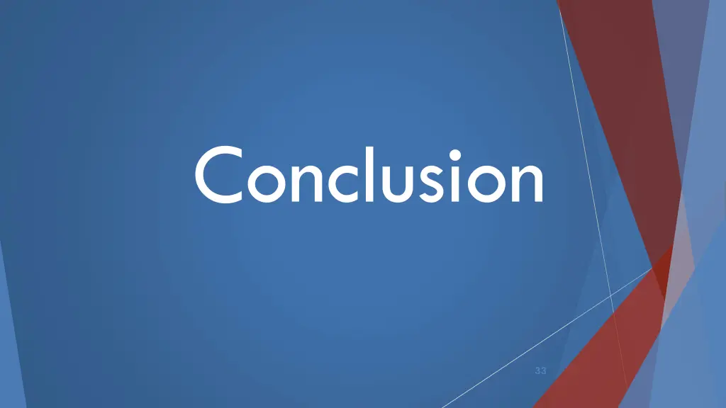 conclusion