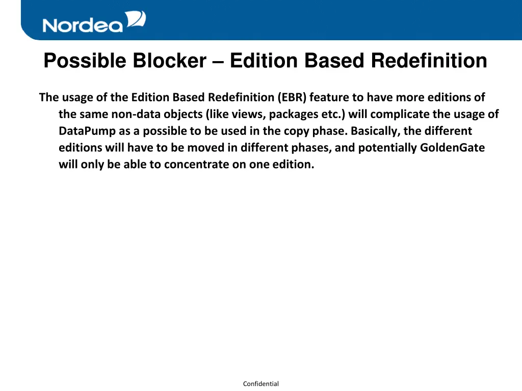 possible blocker edition based redefinition