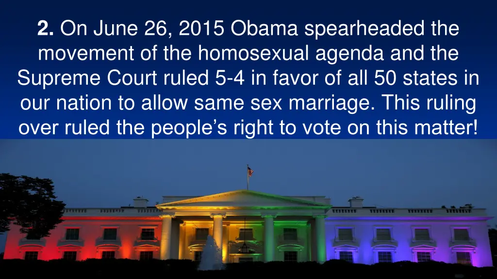 2 on june 26 2015 obama spearheaded the movement