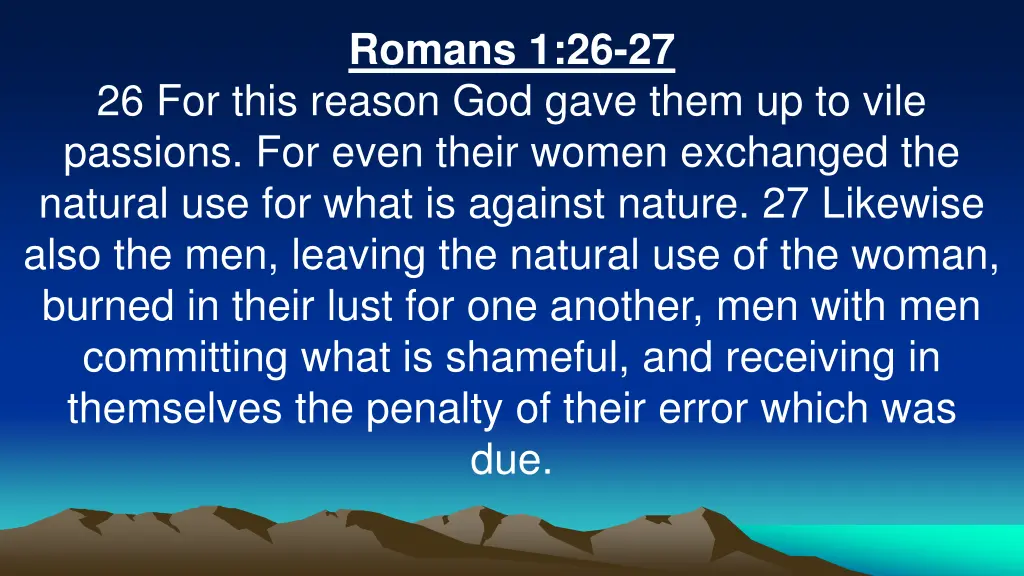 romans 1 26 27