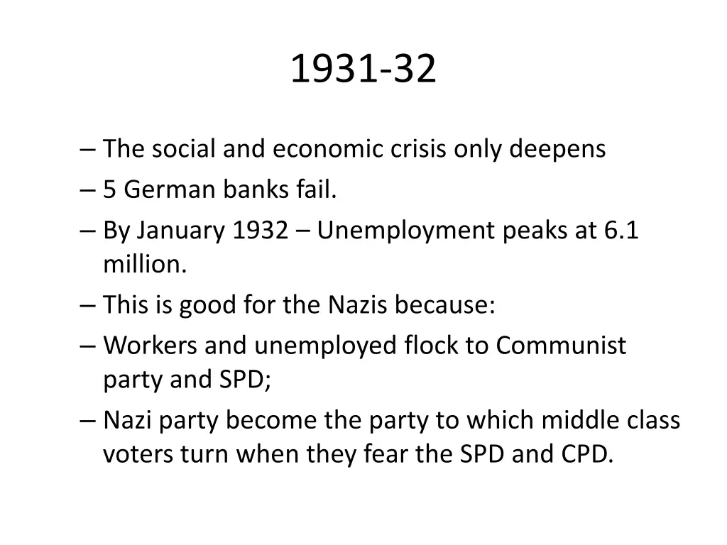 1931 32
