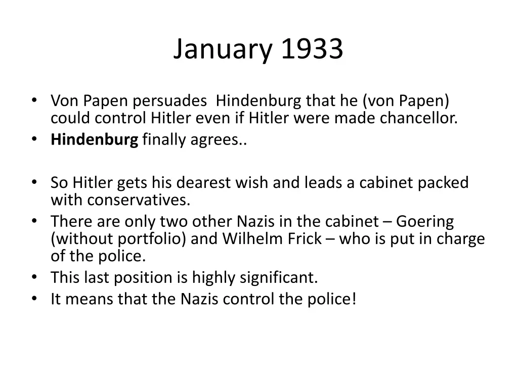 january 1933