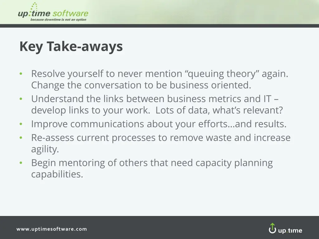 key take aways