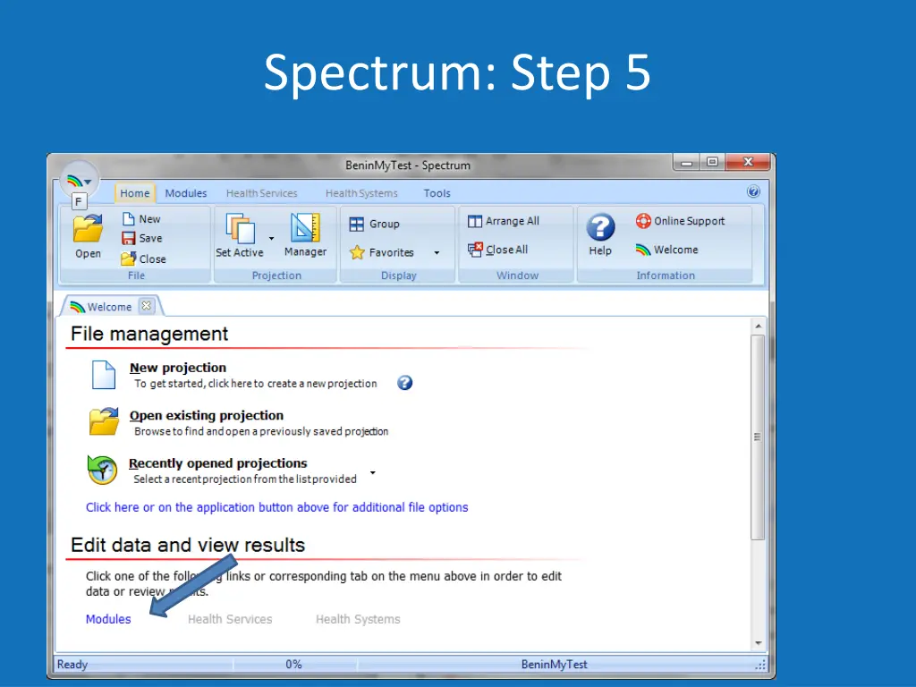 spectrum step 5