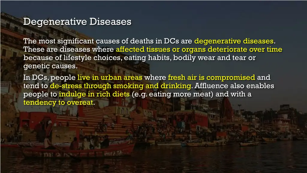 degenerative diseases