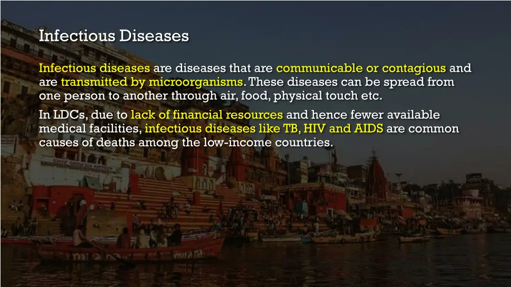 infectious diseases