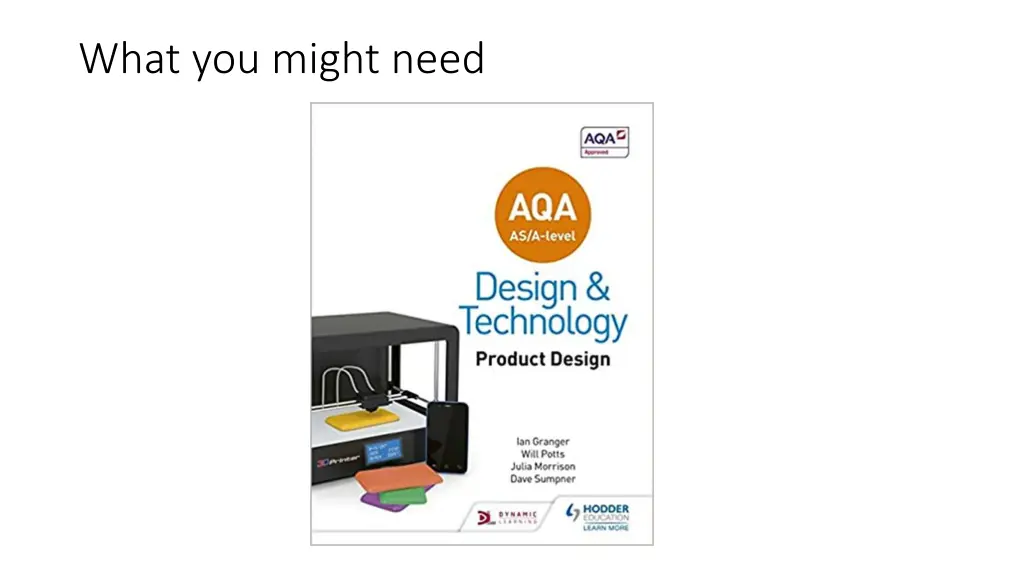 what you might need