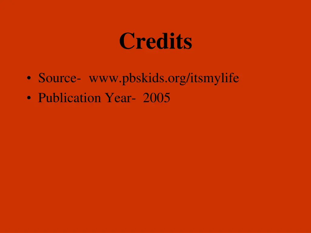 credits