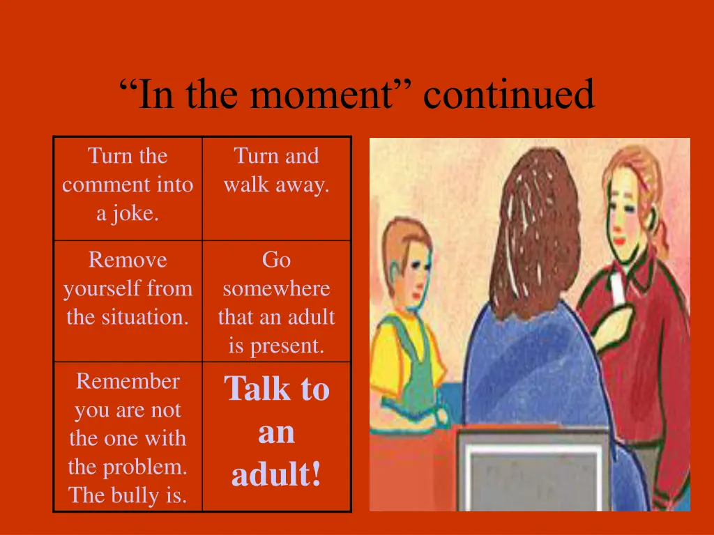 in the moment continued