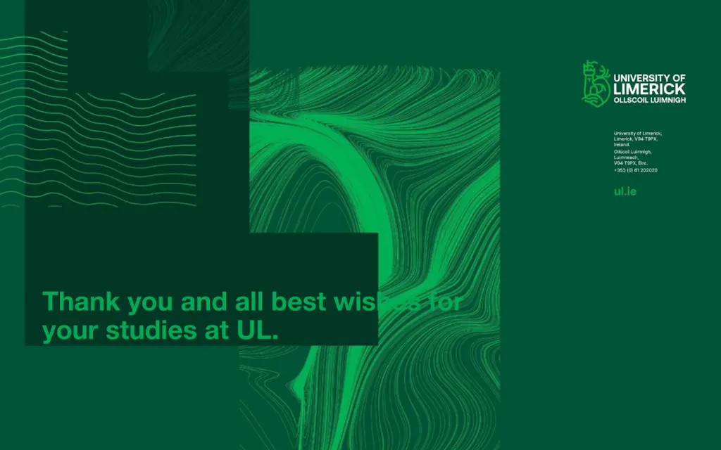 thank you and all best wishes for your studies