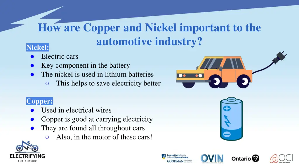 how are copper and nickel important