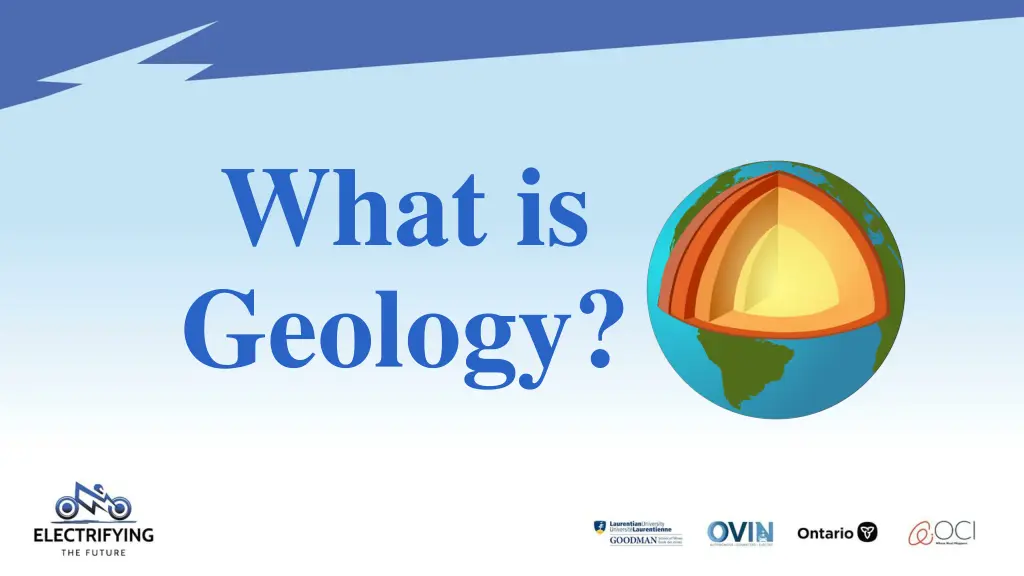 what is geology