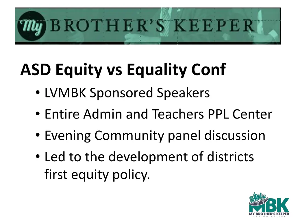 asd equity vs equality conf lvmbk sponsored