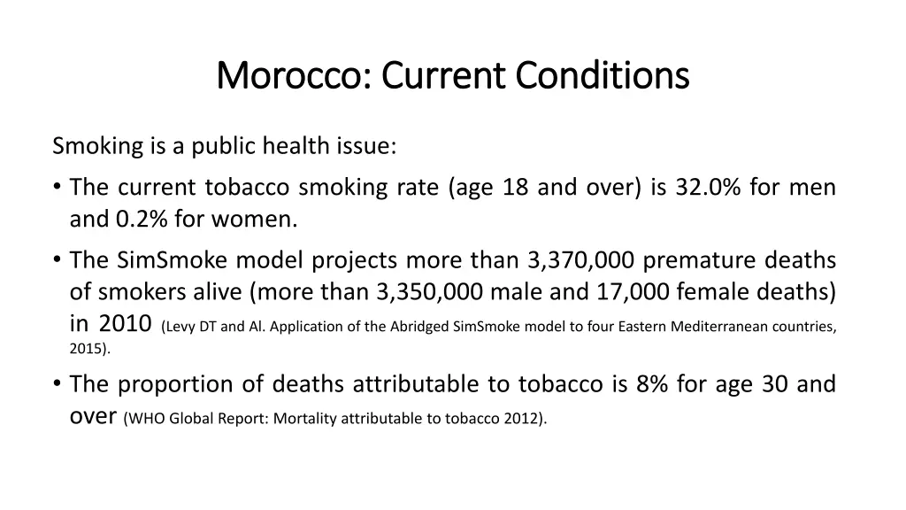 morocco morocco current